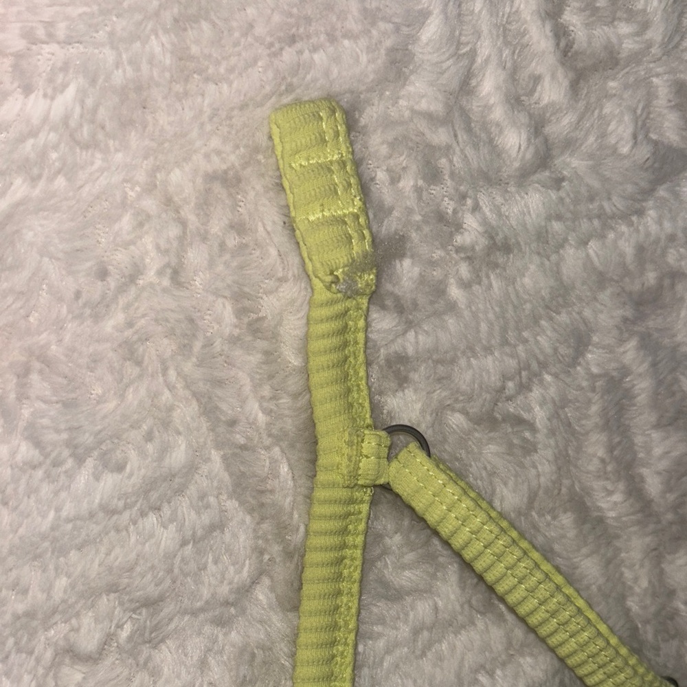 Green Ribbed Bikini Top - Picture 4 of 4